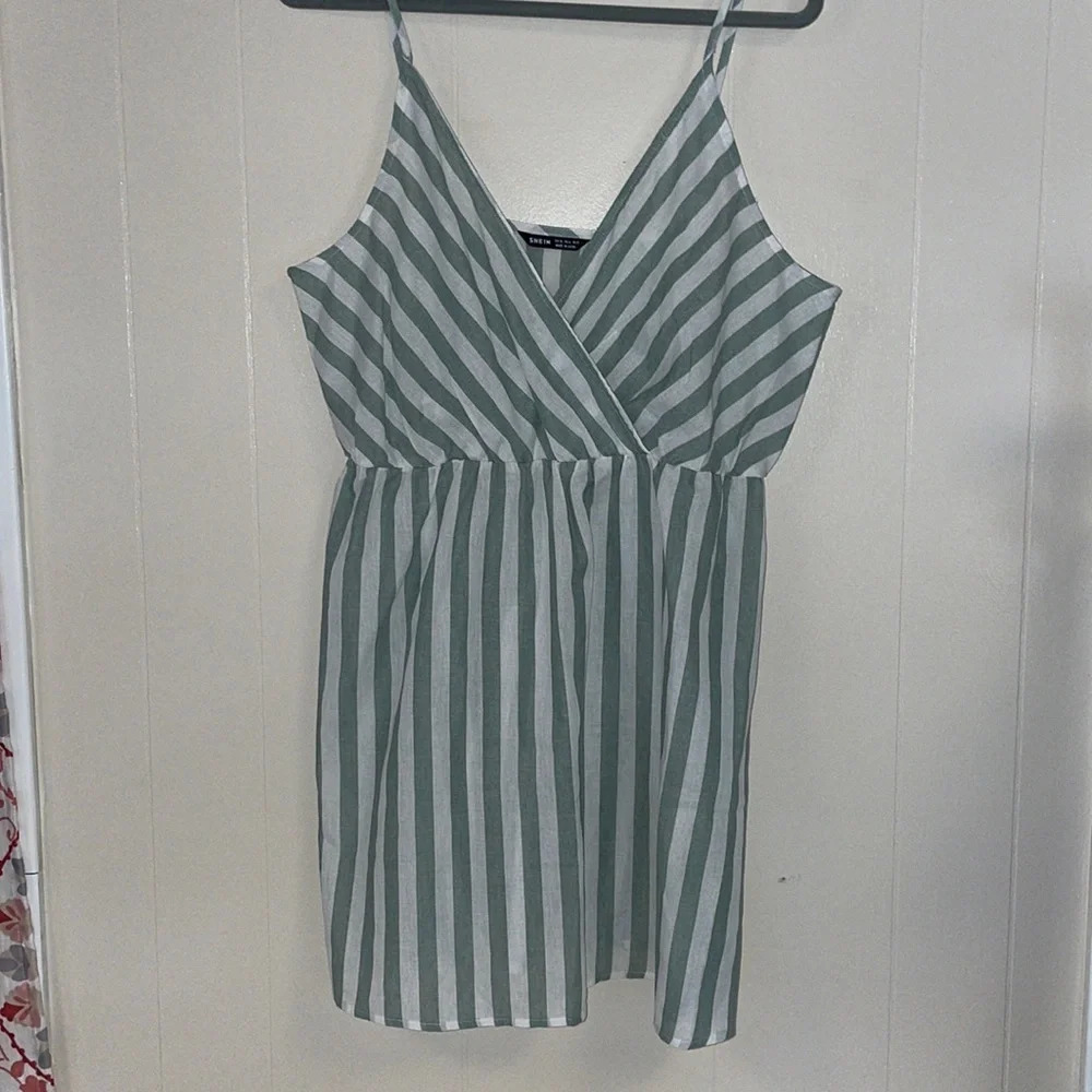 SHEIN Striped Sundress Sz Xl